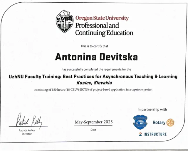 Professional and Continuing Education